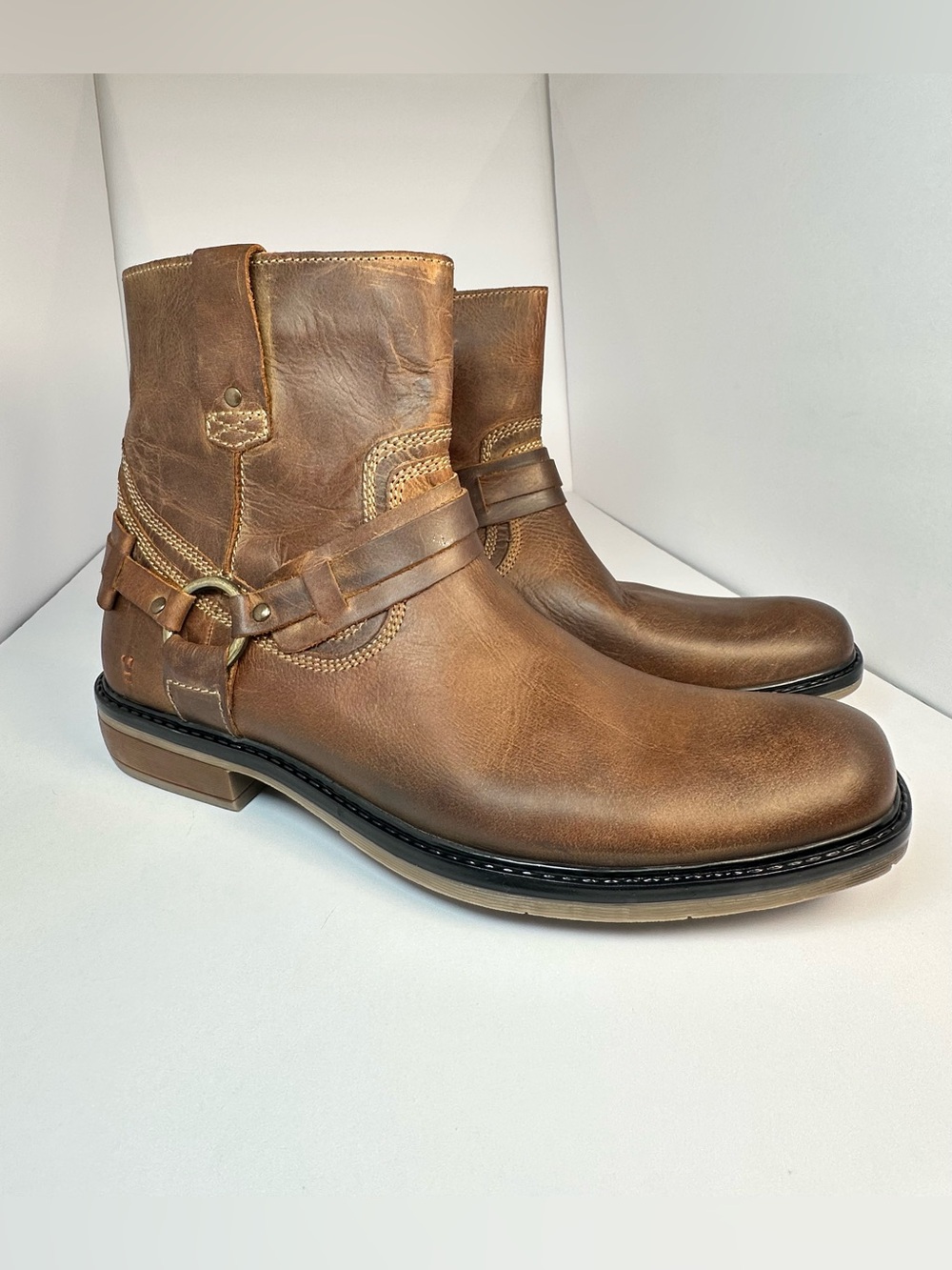 Roan by Bed Stu Colton II Leather Men's Boot Colors:Tan Greenland MM Size 11.5